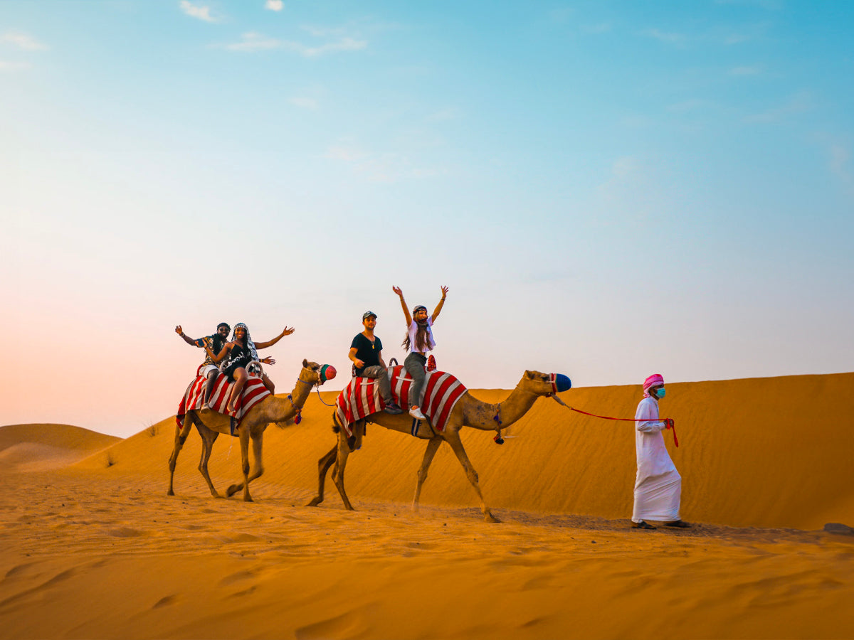 Exploring Dubai's desert with corporate day outs