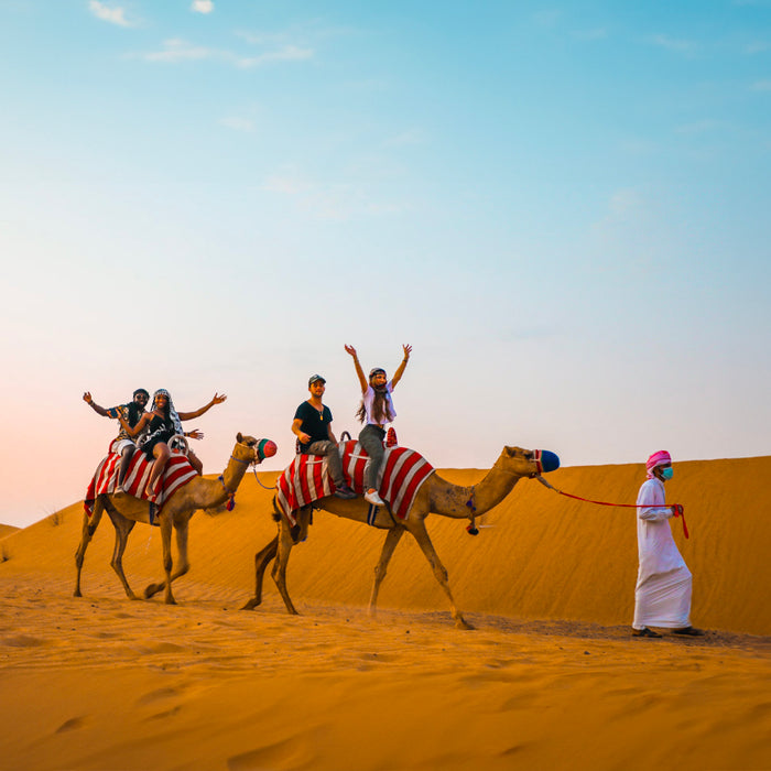 Exploring Dubai's desert with corporate day outs