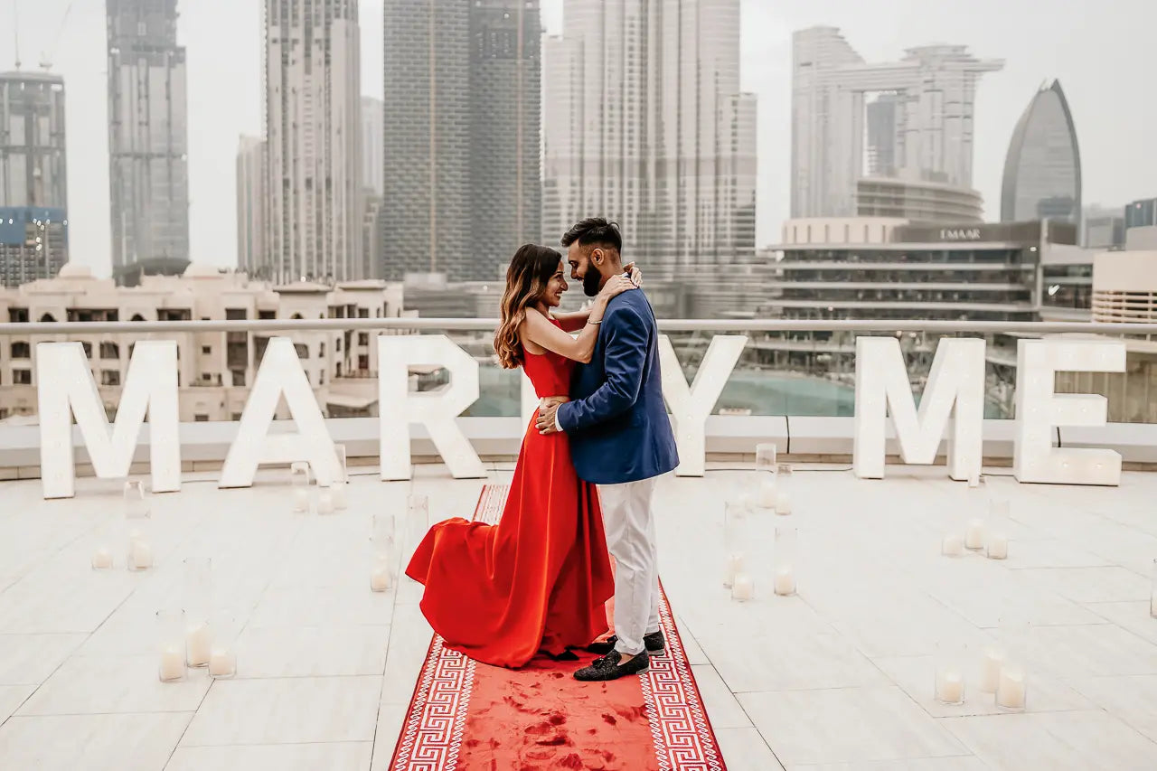 Planning the Perfect Proposal: Magical Moments in the UAE