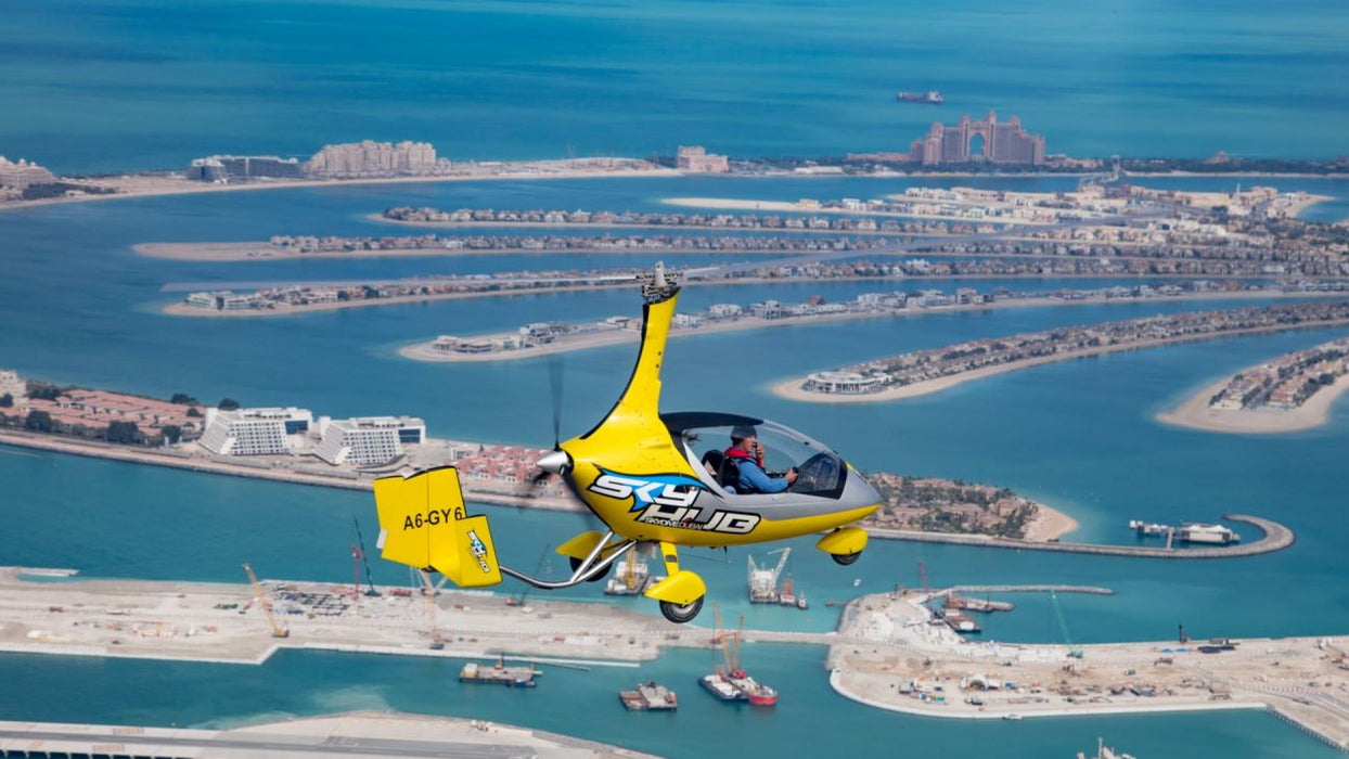 Thrilling Gyrocopter Flight over Dubai Marina | Days Out at Wondergifts