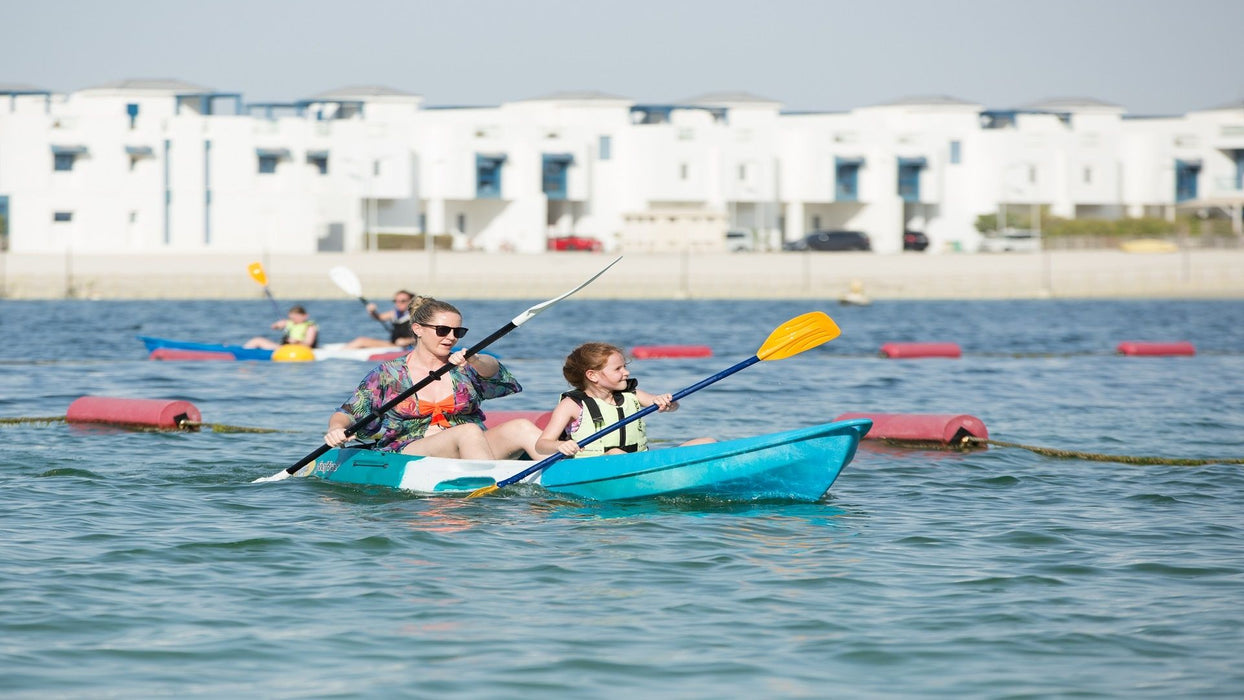 One Hour Double-Seat Kayak at Palm Jumeirah for Two | Adventure at Wondergifts