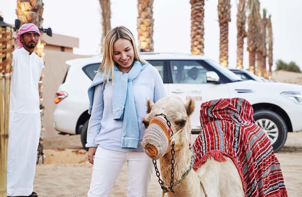 Dubai Desert Safari Adventure with Dinner for Two at Noble Camps