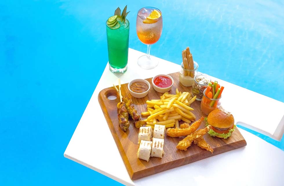 Poolside Saturday Brunch with House Beverages for Two at Voco Monaco Dubai