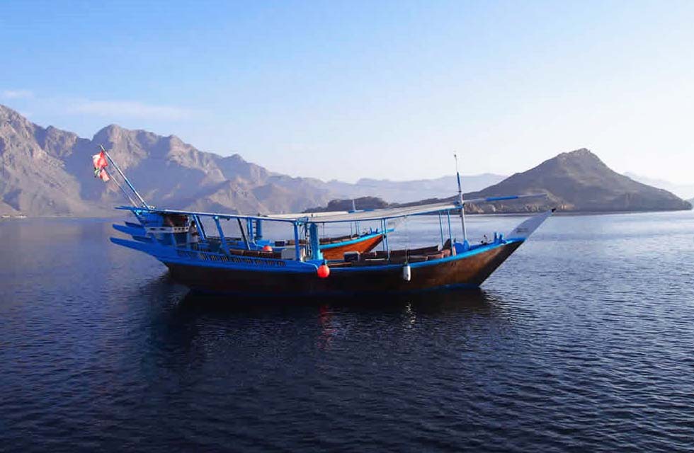 Private Overnight Musandam Dhow Cruise: Camping, Snorkeling & More for Three