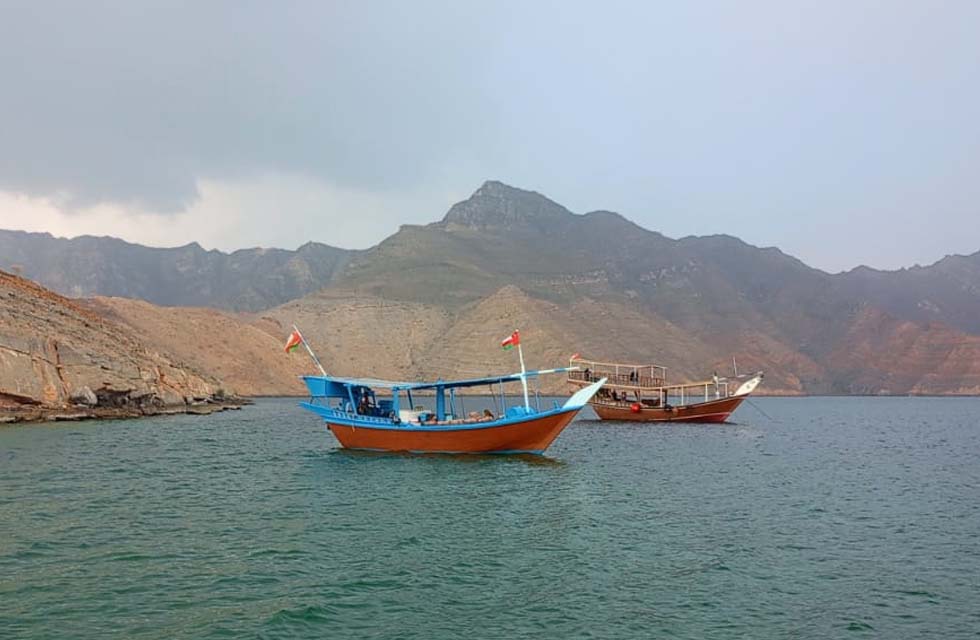 Private Overnight Musandam Dhow Cruise: Camping, Snorkeling & More for Three