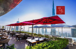 Premium Lunch Experience at CÉ LA VI with Beverages & Burj Views for Two | Food and Drink at Wondergifts