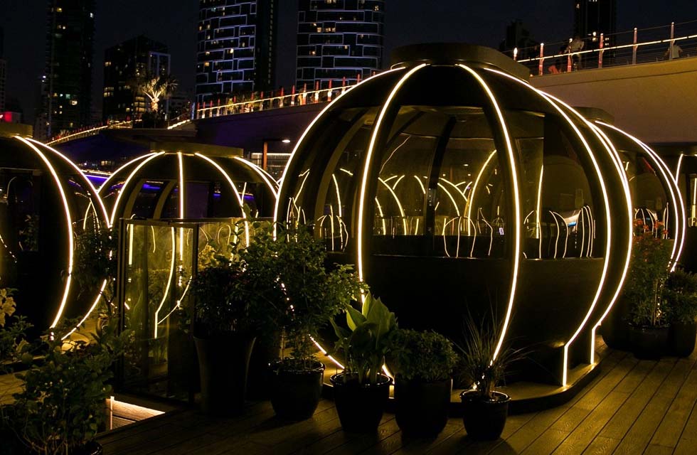 Stunning Ain Dubai Ride with The Pods Dining Experience for Two