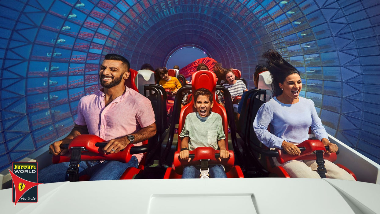 Two Tickets To Discover Ferrari World Abu Dhabi | Theme Parks & Attractions at Wondergifts