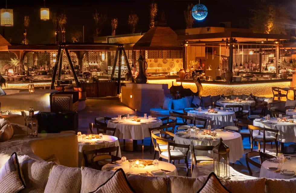 Al Hadheerah Bab Al Shams Weekday Dining Under the Desert Stars for One | Food and Drink at Wondergifts