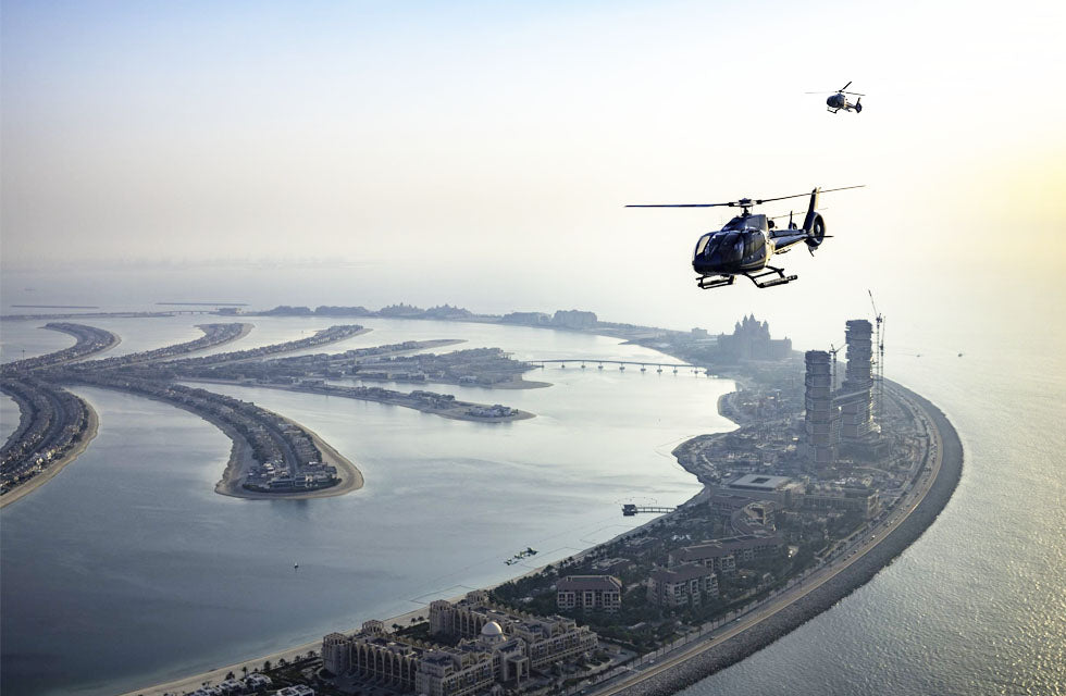 Breathtaking 15-Minute Private Helicopter Excursion for 6 Over Palm Jumeirah | Flying at Wondergifts