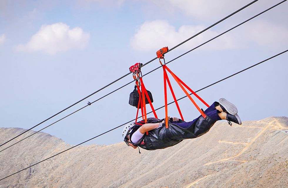 Experience the Thrill: World’s Longest Zipline at Jebel Jais for One