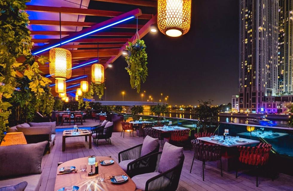 Romantic Fine Dining with Drinks at Tan Cha in Marriott Marquis Hotel