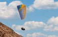 15-Minute Paragliding Flight Over Jebel Al Fayah Desert for One | Flying at Wondergifts