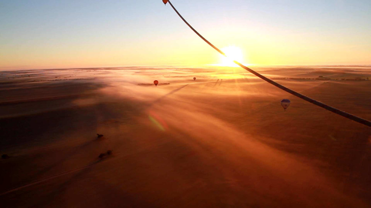 Dawn Hot Air Balloon Adventure with Refreshments for One