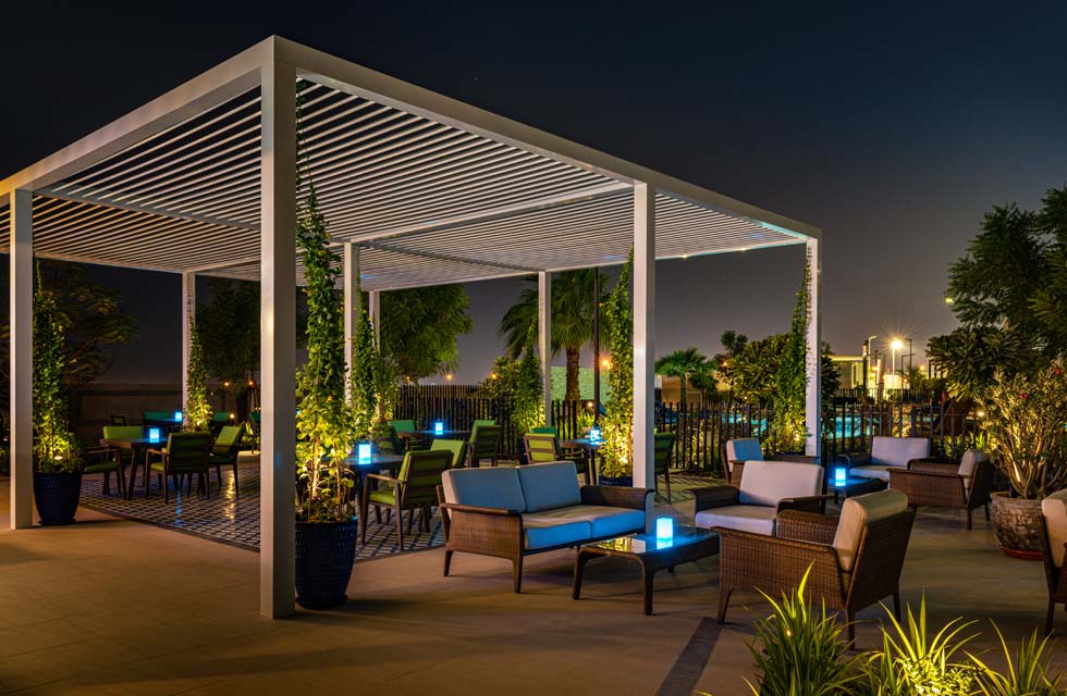 Pool and Beach Access with Food and Beverage for Two at Radisson Damac Hills