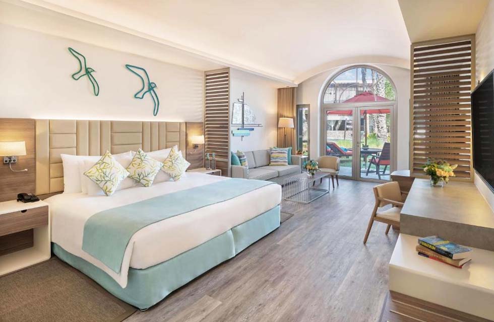 One-Night Junior Suite Stay with Breakfast for Two at JA Palm Tree Court