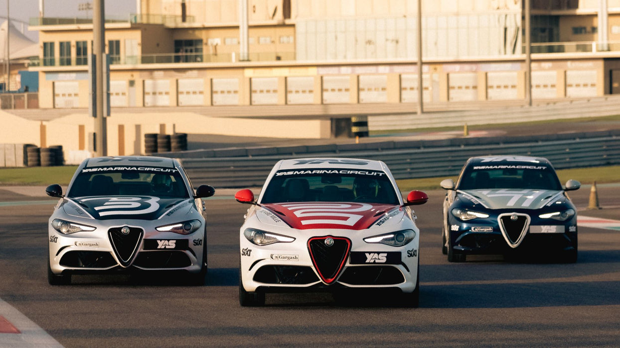 Alfa Romeo Giulia Quadrifoglio Driving Experience at Yas Marina | Driving at Wondergifts