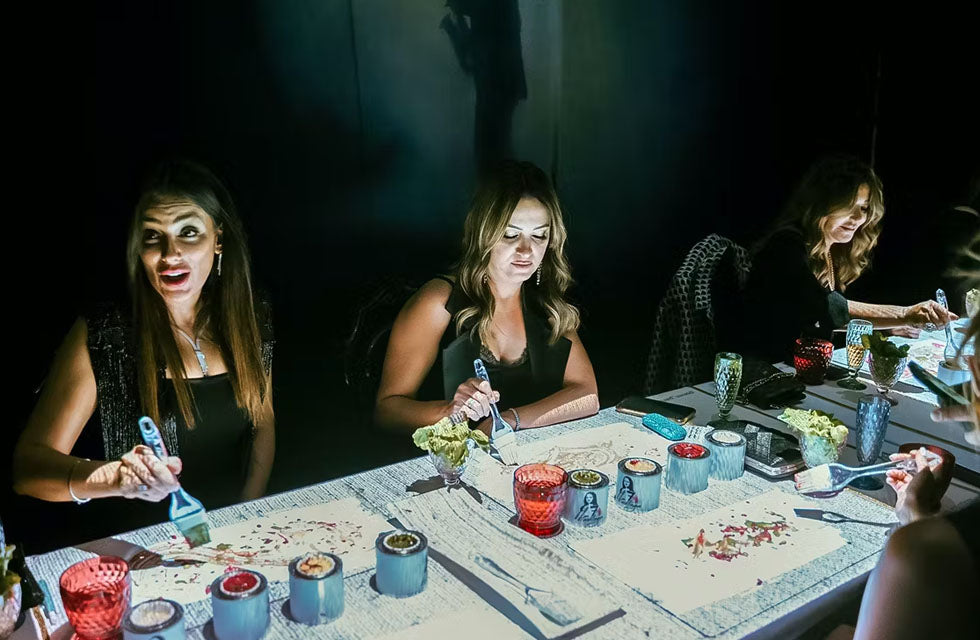 Immersive Seven Paintings Dinner for Two at Dinner Tales - Valid at 2 Locations