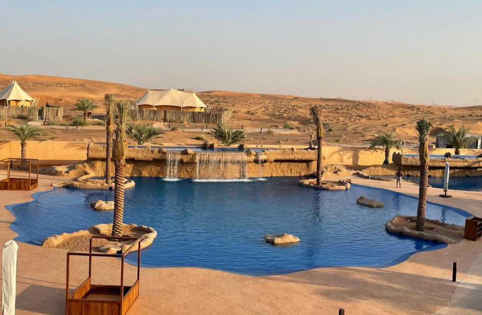 1-Night Luxurious Stay with Breakfast at Al Badayer Retreat for Two