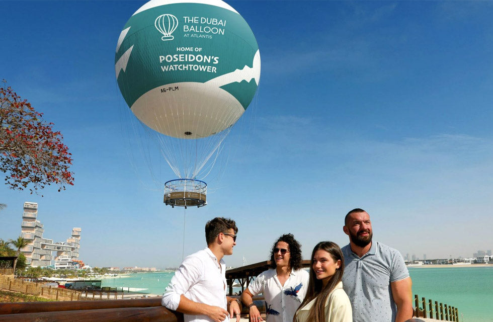 Romantic Dinner at Atlantis the Royal with Dubai Balloon Flight for Two - WONDERDAYS