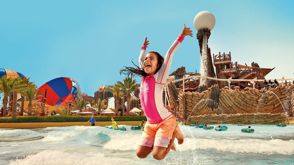 Two Tickets to Yas Waterworld, The Ultimate Water Park in Abu Dhabi | Theme Parks & Attractions at Wondergifts