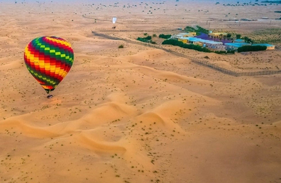 Exclusive Private Hot Air Balloon Ride Over the Dubai Desert for Up to 6