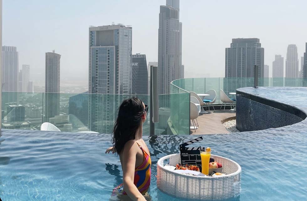 Unique Floating Breakfast with Breathtaking Views for Two at Malibu Sky Lounge