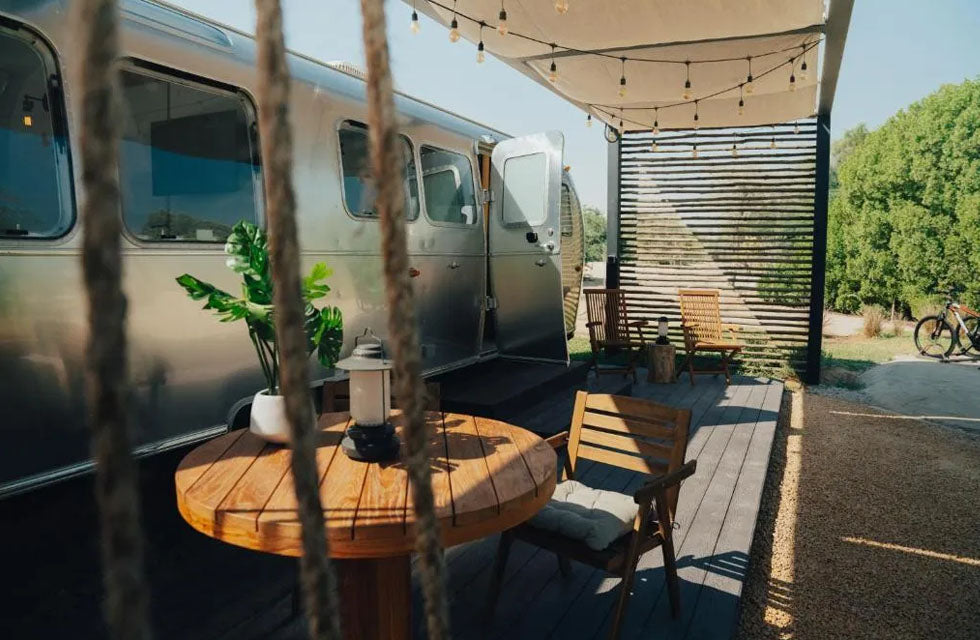 Charming All-Inclusive Airstream Cabin Stay for Two at Bab Al Nojoum