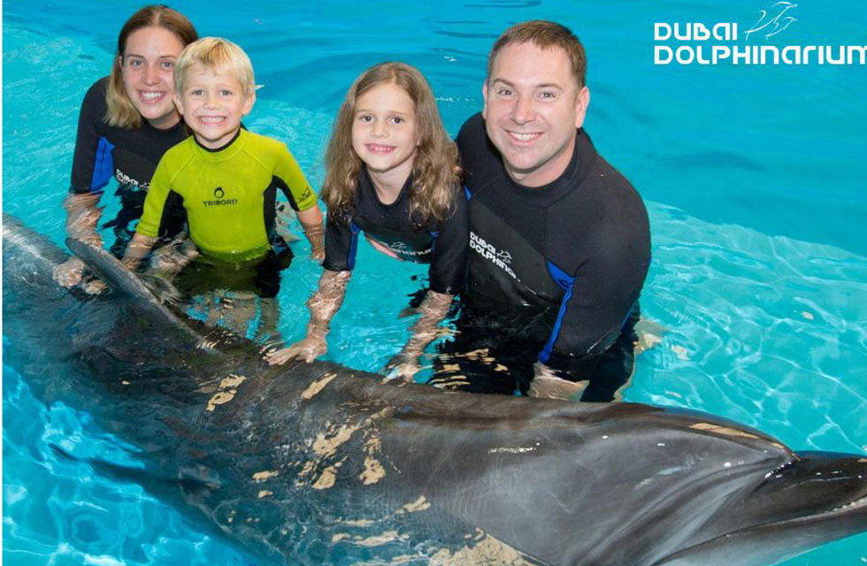 Dolphin & Seal Show for Family of Four at Dubai Dolphinarium | Theme Parks & Attractions at Wondergifts
