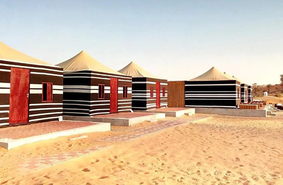 1-Night Stay with Meals and Entertainment in Bedouin Oasis Desert Camp - WONDERDAYS