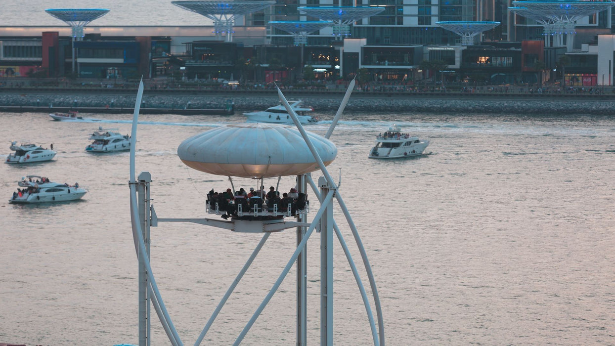 Thrilling Flying Cup Flight for One at JBR Beach | Days Out at Wondergifts