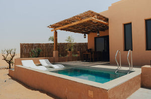 Luxurious Stay in a 1-Bedroom Villa with a Private Pool at Bab Al Nojoum Bateen Liwa | Staycation at Wondergifts