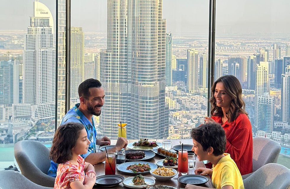 Premium Lunch Experience at CÉ LA VI with Beverages & Burj Views for Two | Food and Drink at Wondergifts