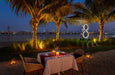 Romantic Beachside Dinner & Bubbly Drinks for Two at Envy, The Palm | Food and Drink at Wondergifts