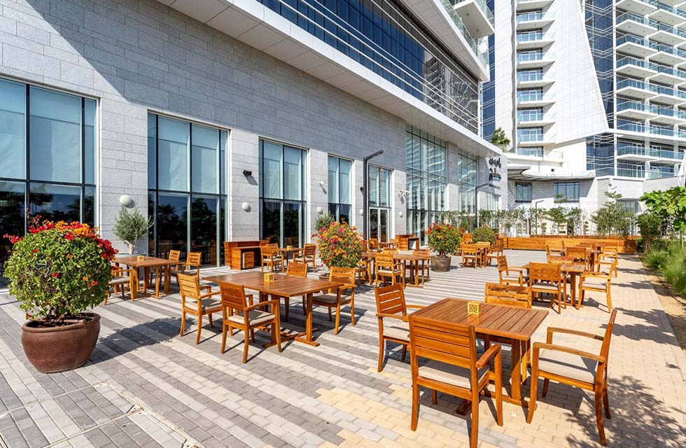 Grilled Dinner with Drinks for Two at Fire Lake Radisson Damac Hills