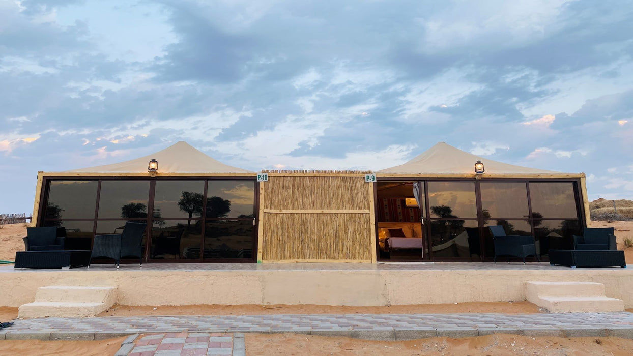 1 Night Stay with Dinner in a Deluxe Bedouin Chalet for 4 People | Days Out at Wondergifts