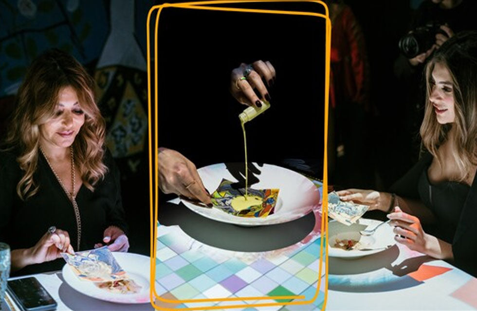 Immersive Seven Paintings Dinner for Two at Dinner Tales - Valid at 2 Locations