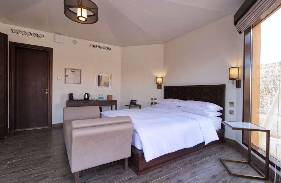 1-Night Luxurious Stay with Breakfast at Al Badayer Retreat for Two