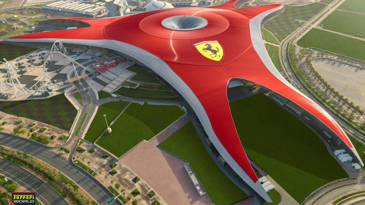 Two Tickets To Discover Ferrari World Abu Dhabi | Theme Parks & Attractions at Wondergifts