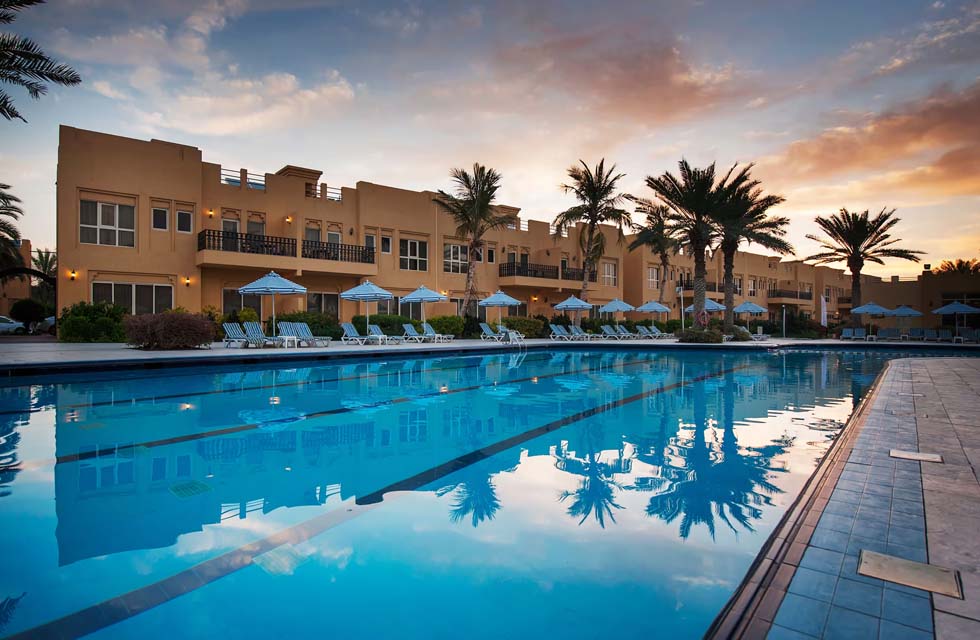 Luxury One-Night Stay with Breakfast for Two at Al Hamra Village Hotel