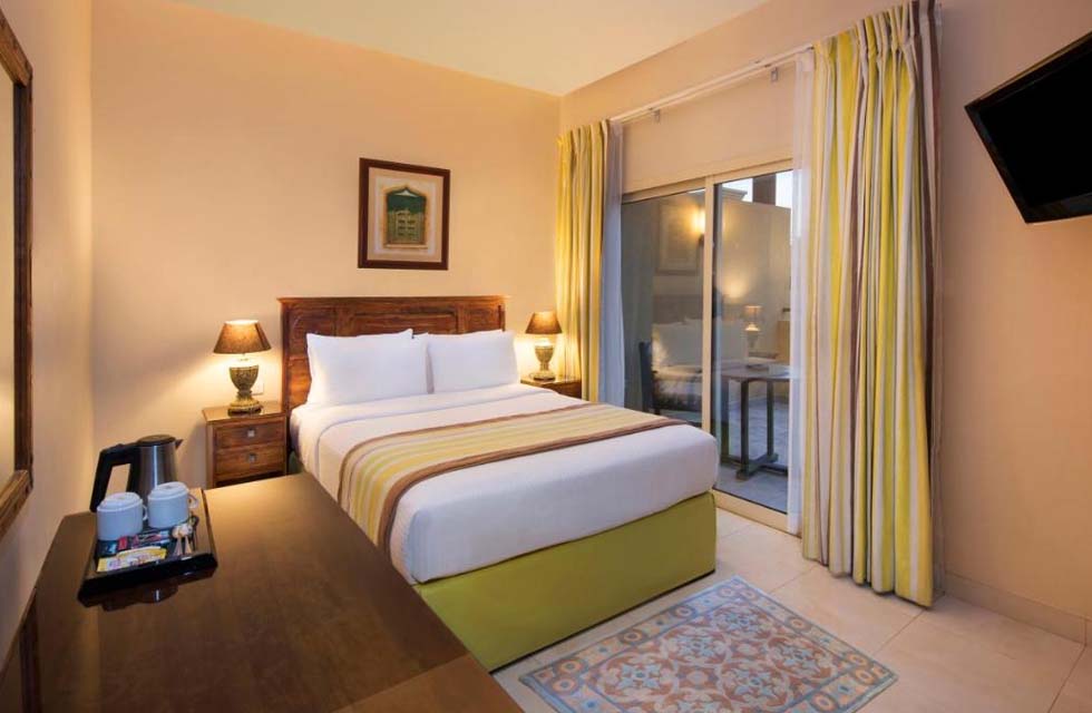 Luxury One-Night Stay with Breakfast for Two at Al Hamra Village Hotel