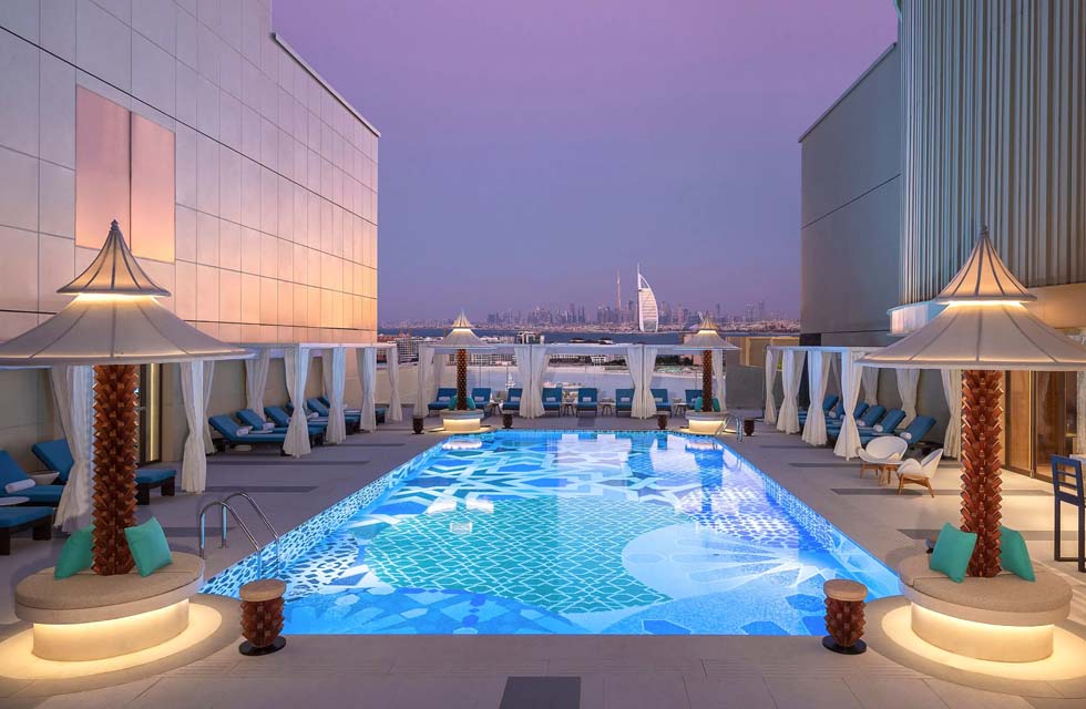 Luxurious One-Night Stay with Breakfast for Two at Andaz Dubai The Palm