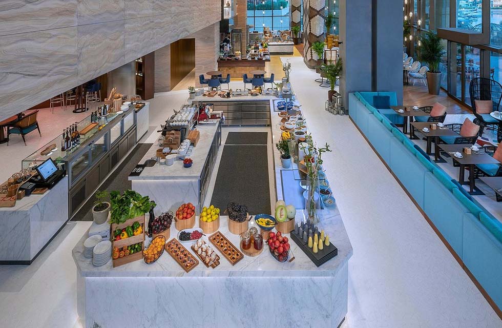 Luxurious One-Night Stay with Breakfast for Two at Andaz Dubai The Palm