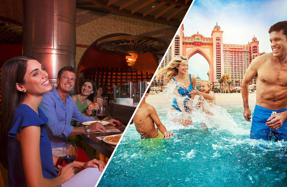 Atlantis The Palm One-Night Stay with Dinner at Kaleidoscope for Two