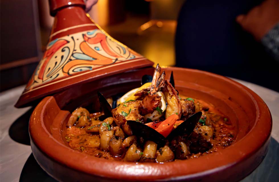 Fusion Middle Eastern Dining for Two at Bushra by Buddha-Bar