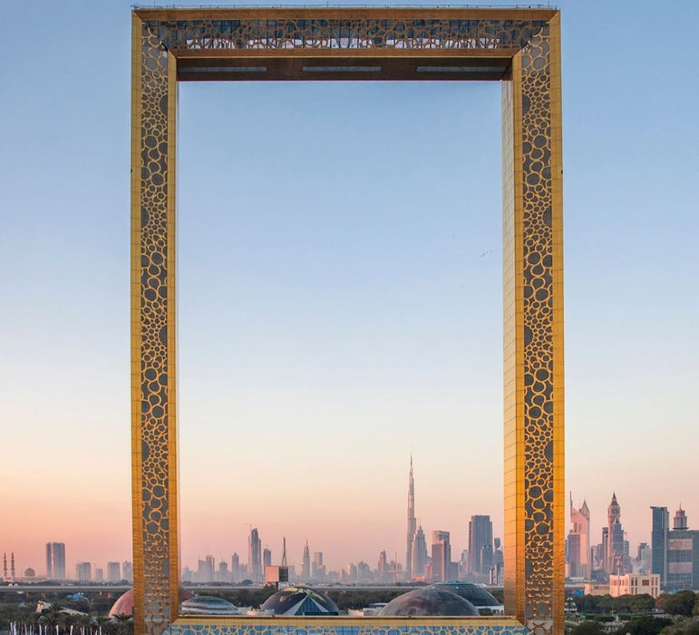 Dubai Frame and Miracle Garden Entrance Ticket for One | Theme Parks & Attractions at Wondergifts