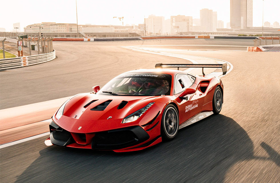 Ferrari 488 GT Driving Experience: 6 Thrilling Laps at Dubai Autodrome