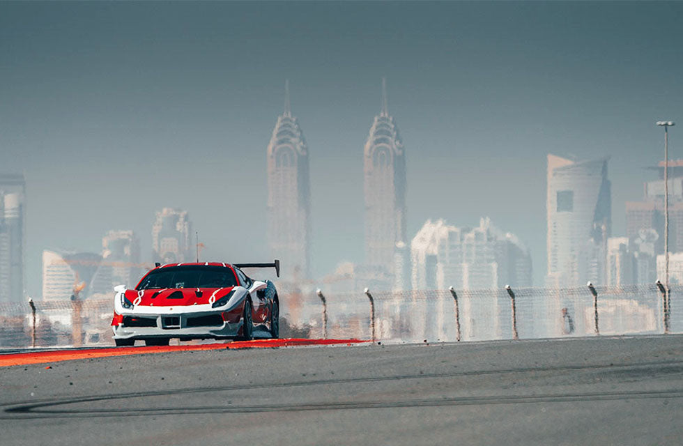 Ferrari 488 GT Driving Experience: 6 Thrilling Laps at Dubai Autodrome