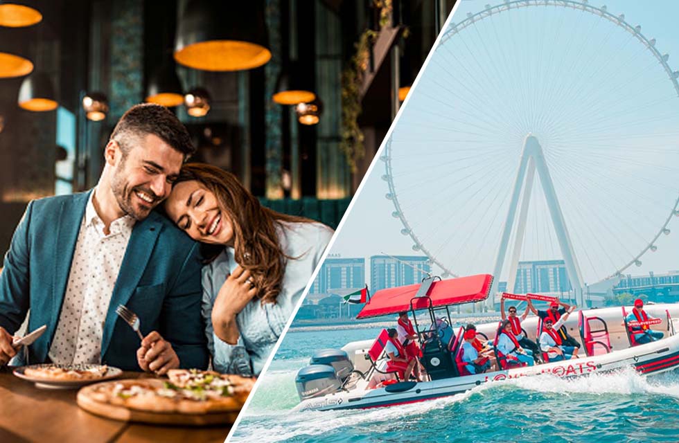 Scenic Boat Tour with Love Boats & Romantic Dinner for Two at Luciano's