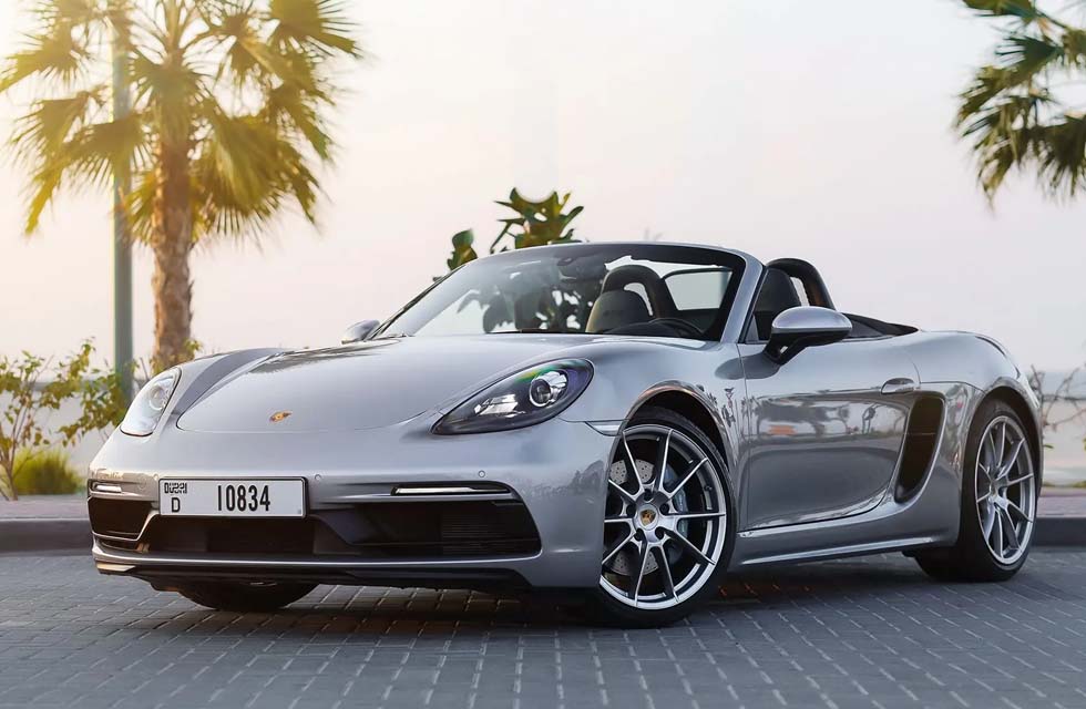 Rent a Porsche: Porsche 718 Boxster GTS Convertible for One Day